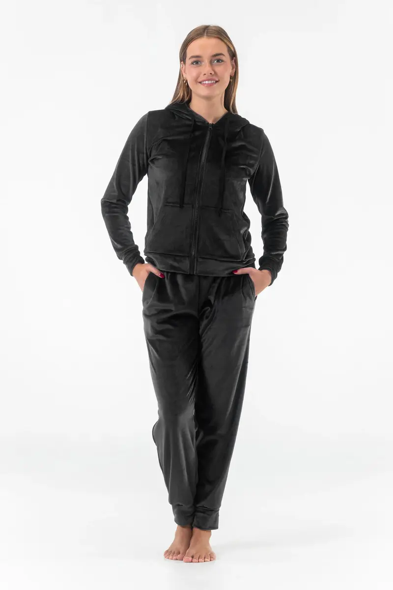 Gaubert dames huispak Fleece - Loungeset - Vrouwen warm pyjama pak - loungewear dames Gaubert dames huispak Fleece - Loungeset - Vrouwen warm pyjama pak - loungewear dames