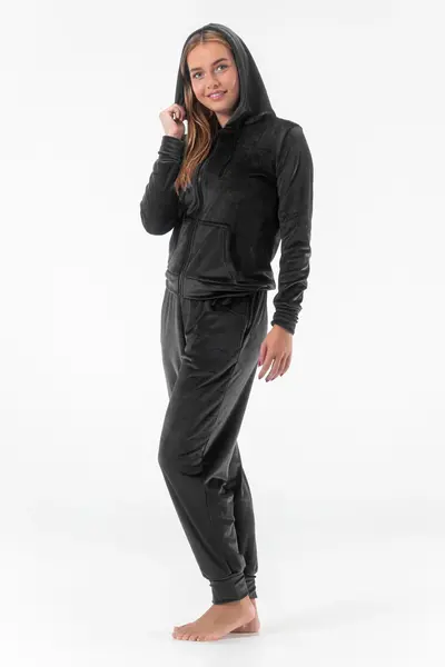 Gaubert dames huispak Fleece - Loungeset  - Vrouwen warm pyjama pak - loungewear dames