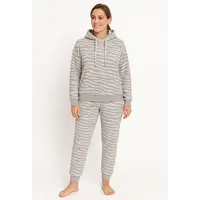 Apollo dames huispak Fleece - Loungeset - Zebra Apollo dames huispak Fleece - Loungeset - Zebra
