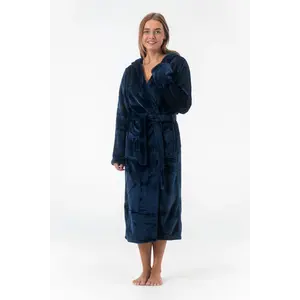 Gaubert lange dames badjas fleece - Capuchon - Warme winter ochtendjas - Badjassen dames - Copy - Copy Gaubert lange dames badjas fleece - Capuchon - Warme winter ochtendjas - Badjassen dames - Copy - Copy