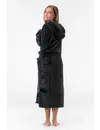 Gaubert lange dames badjas fleece - Capuchon - Warme winter ochtendjas - Badjassen dames - Copy - Copy
