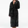Gaubert lange dames badjas fleece - Capuchon - Warme winter ochtendjas - Badjassen dames - Copy - Copy