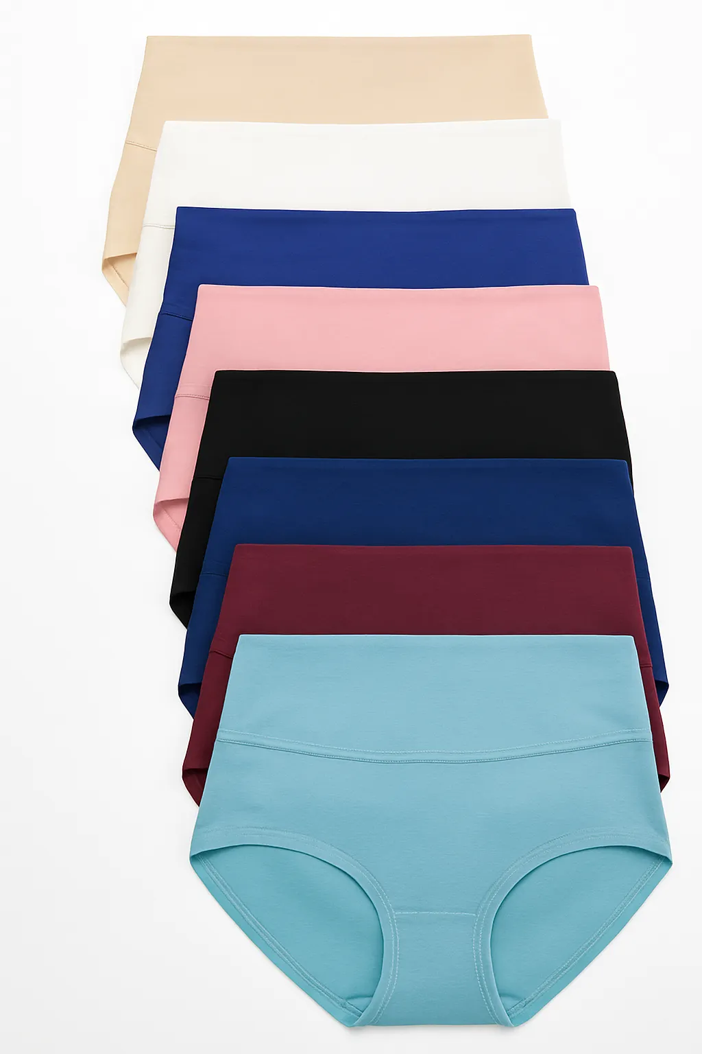 Fine Woman 10-pak - dames taille slip good feel