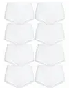 Fine Woman 10-pak - katoenen dames taille slip - Multipack dames onderbroek - Goedkoop katoenen ondergoed dames