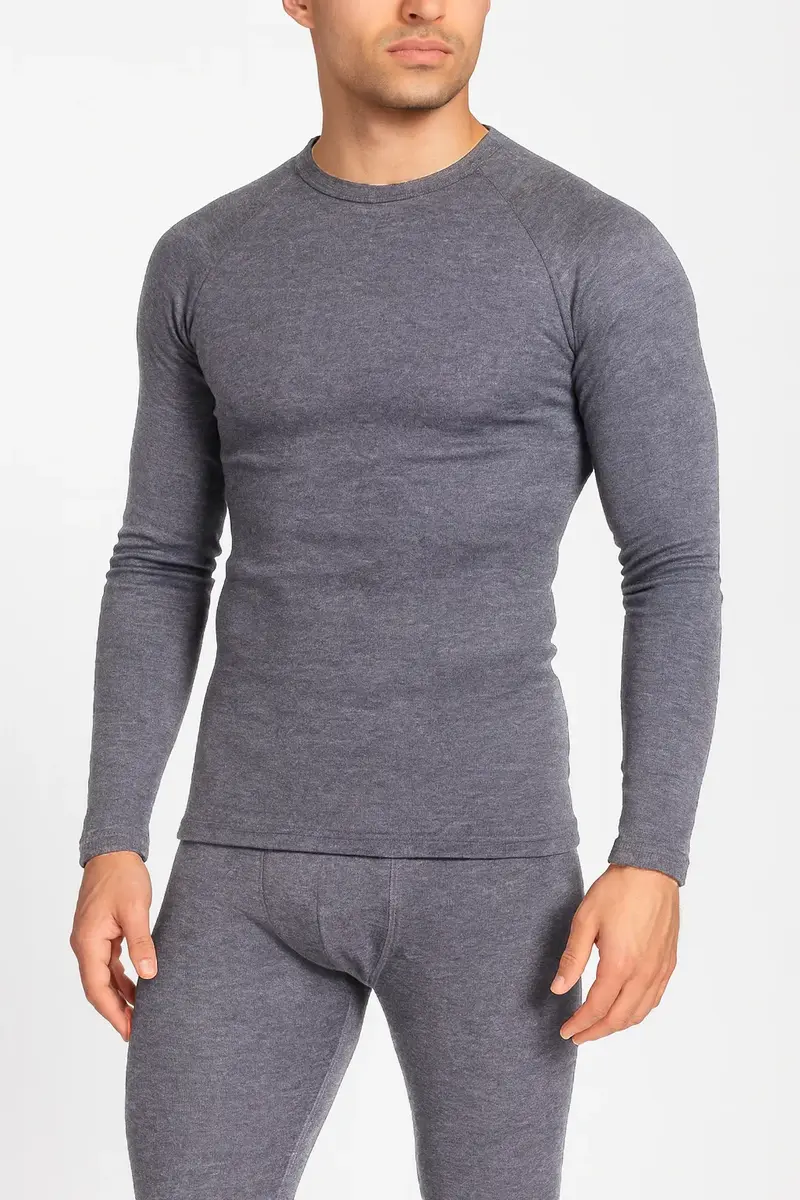 Heatkeeper 2-pack Thermo ondergoed heren - lange mouw - Warm Thermoshirt mannen - Hoge hals