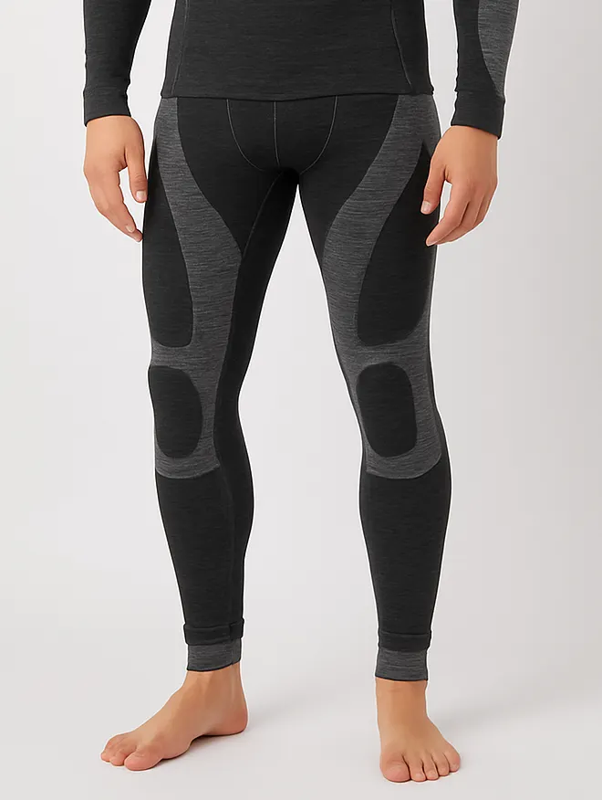 Heatkeeper Thermobroek heren - Zwart - Techno