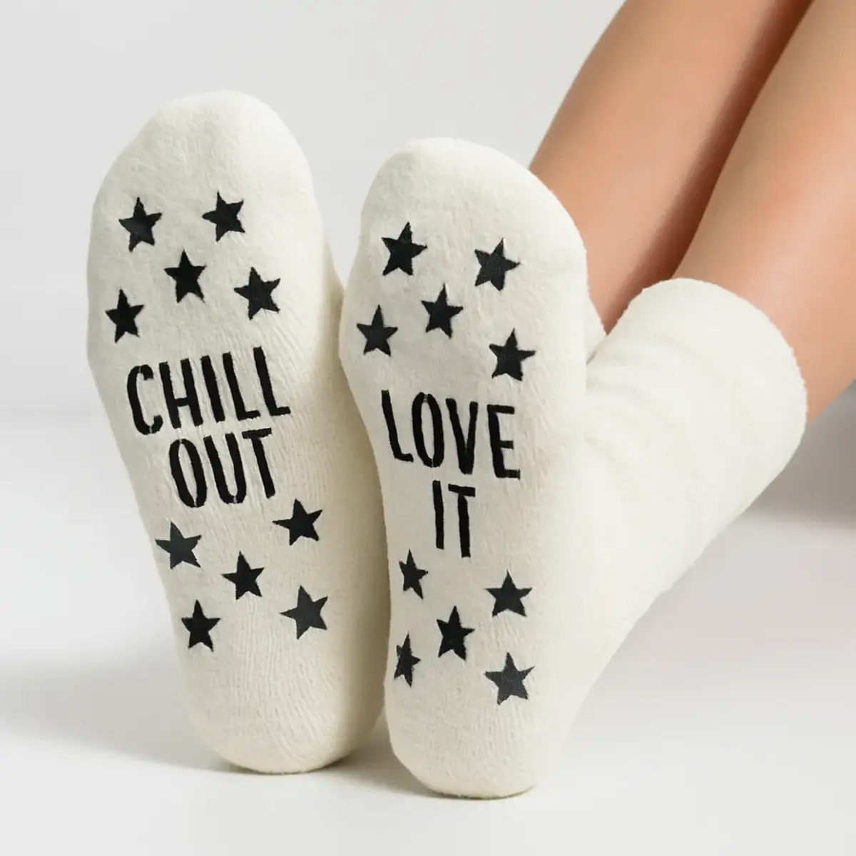 Homesocks huis sokken met antislip - Antislip sokken met extra grip - Siliconen - Wollen winter sokken