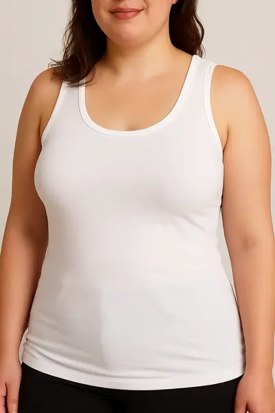 Beeren dames Comfort XL hemd - Grote maten - Dames singlet - wit, zwart Beeren dames Comfort XL hemd - Grote maten - Dames singlet - wit, zwart