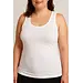 Beeren dames Comfort XL hemd - Grote maten - Dames singlet - wit, zwart - Wit