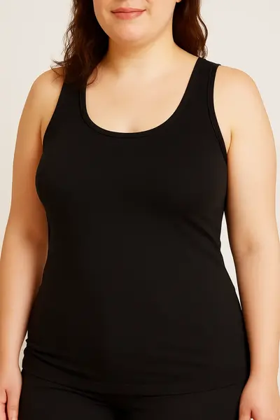 Beeren dames Comfort XL hemd - Grote maten - Dames singlet - wit, zwart