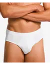 HL-tricot heren sport slip wit - 100% Katoen heren ondergoed - witte onderbroek mannen