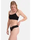 Bamboo Basics 3-pak strings dames - Lola - Bamboe vrouwen strings - zacht - comfortabel