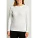 Ten Cate Thermo Rib dames shirt Lange mouw - Warm thermisch ondershirt met ronde hals - Wit