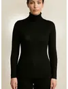 Ten Cate Thermo Col dames shirt lange mouw - Rib - Thermisch ondershirt met hoge hals
