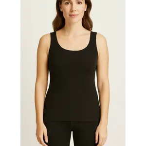 Ten Cate dames thermo hemd - Singlet - Rib - Thermisch warm onderhemd met brede bandjes Ten Cate dames thermo hemd - Singlet - Rib - Thermisch warm onderhemd met brede bandjes