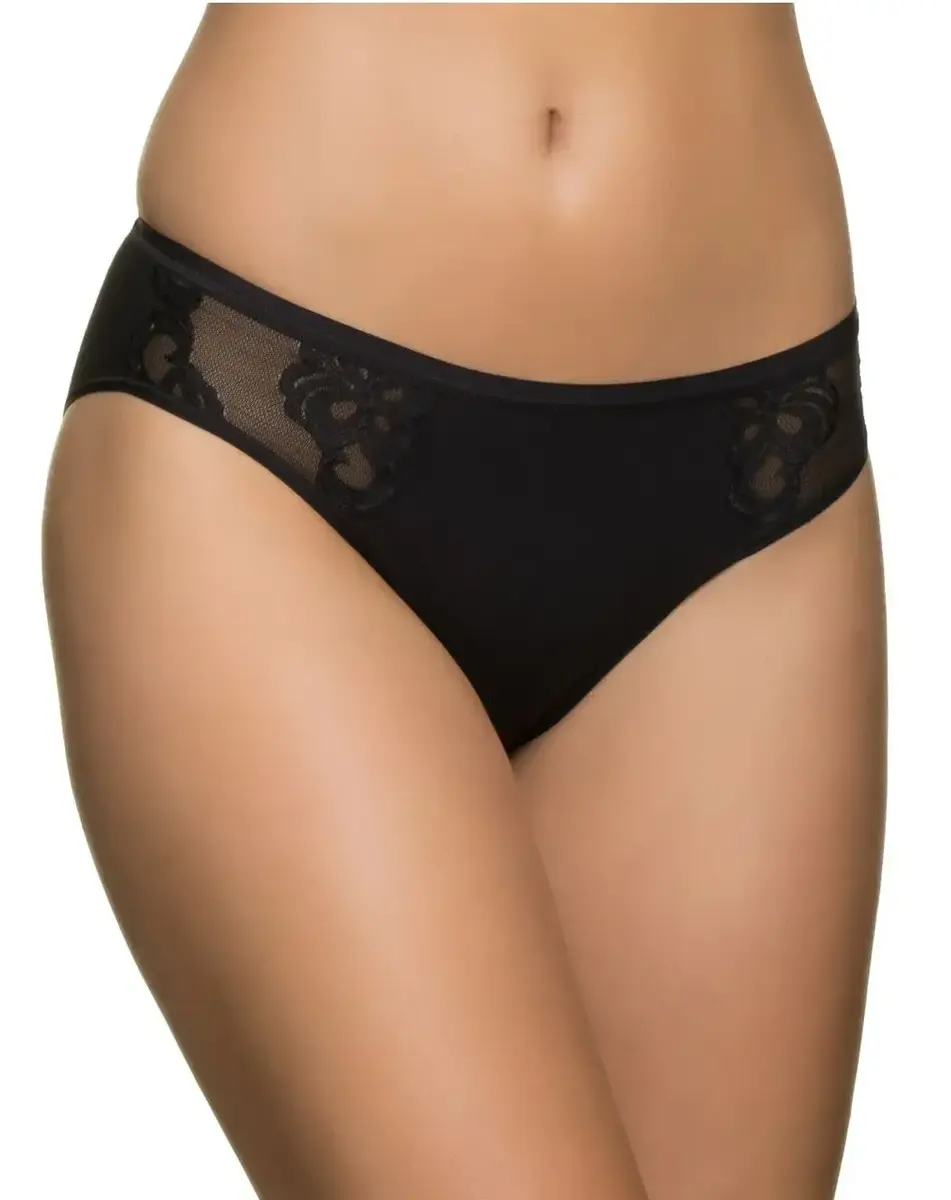 Nina von C dames mini slip kant - Elastisch katoenen lage dames onderbroeken