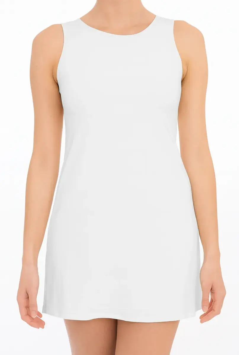 Avet gladde onderjurk microfiber - 79090 - wit - zwart - huidskleur