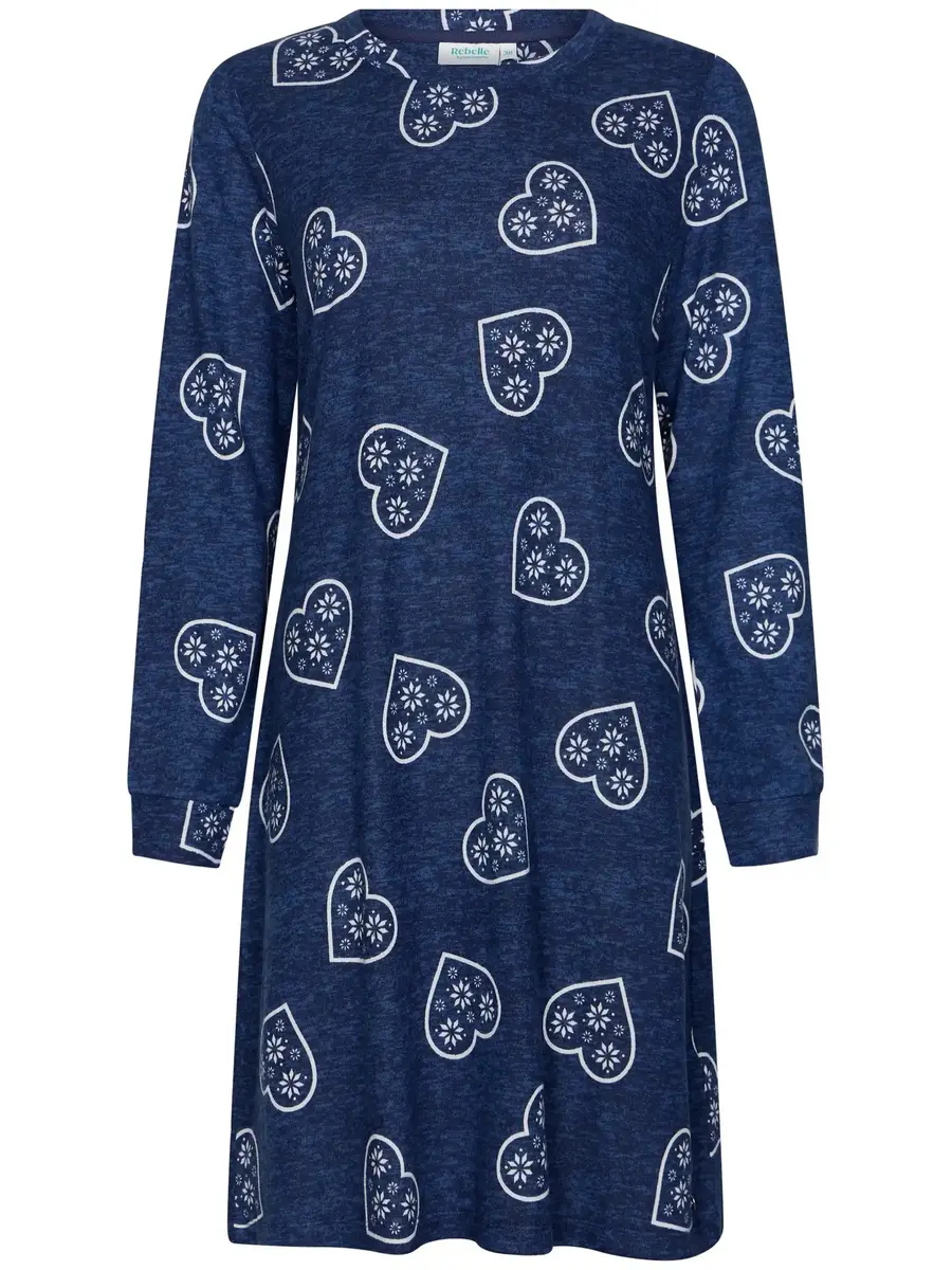 Rebelle fleece dames nachthemd lange mouw -Aspen ski Rebelle fleece dames nachthemd lange mouw -Aspen ski