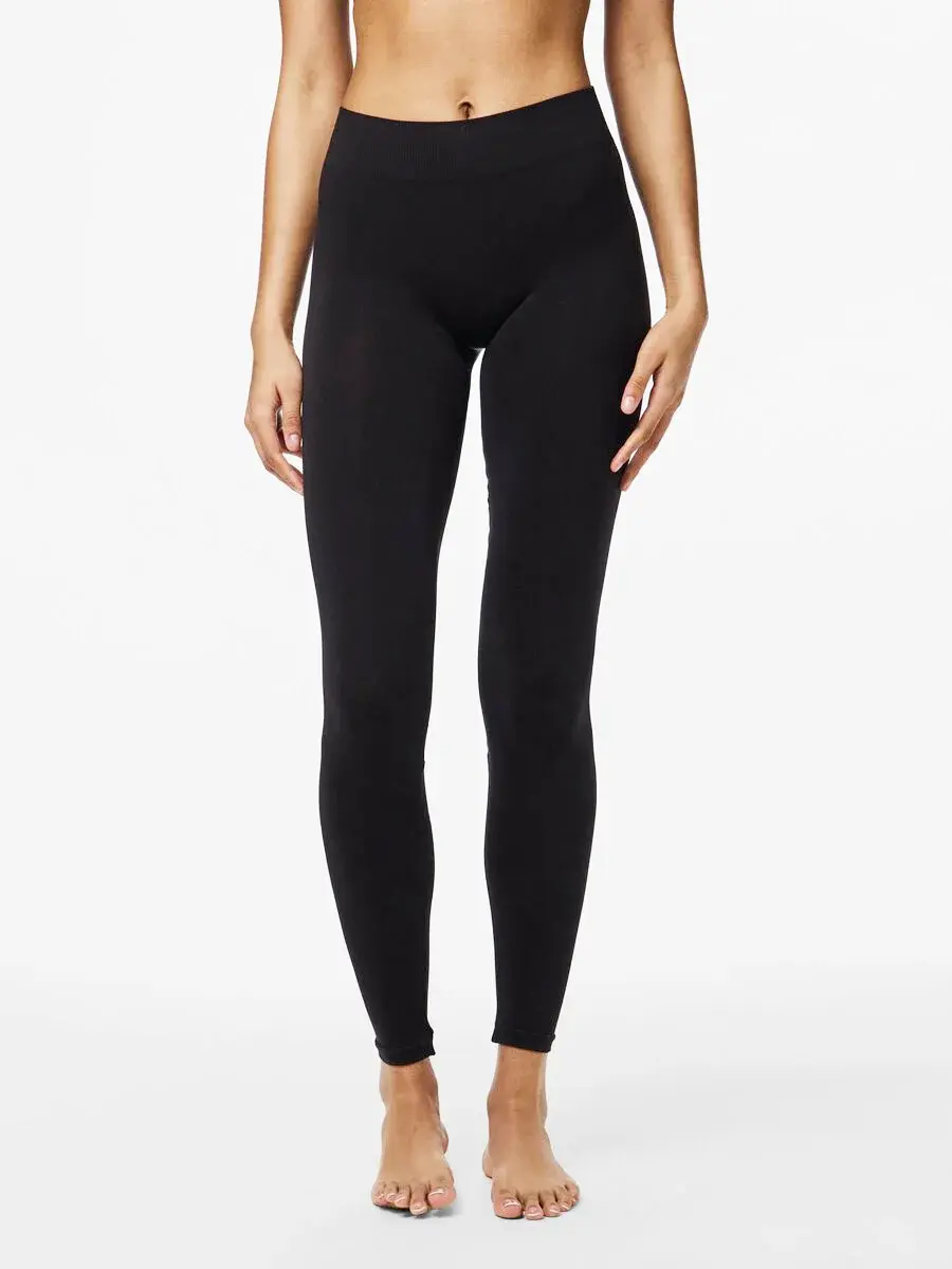 Pieces dames legging - London - Aansluitend - Zwarte stretch leggings dames