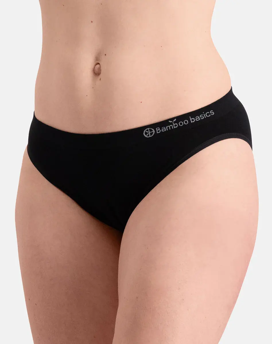 Bamboo Basics 3-pak bikini slips dames - Tess