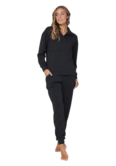 Pastunette dames Huispak - Zipper - Donkergrijs Pastunette dames Huispak - Zipper - Donkergrijs