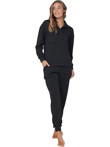 Pastunette dames Huispak - Zipper - Donkergrijs