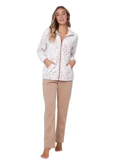Pastunette Teddy Huispak Dames Fleece -Animal Pastunette Teddy Huispak Dames Fleece -Animal
