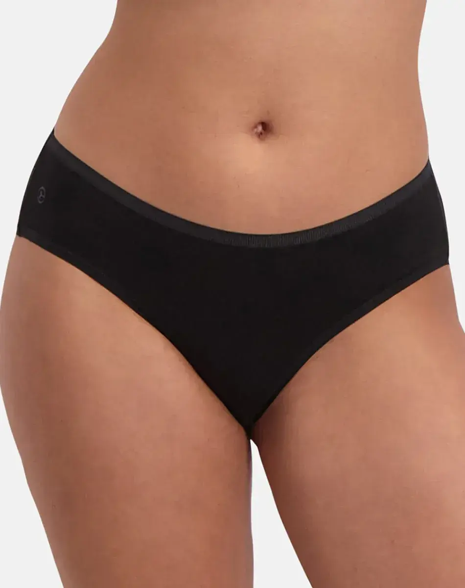 Bamboo Basics 3-pak heup slips dames - Mila - Comfortabel bamboe onderbroeken - ondergoed