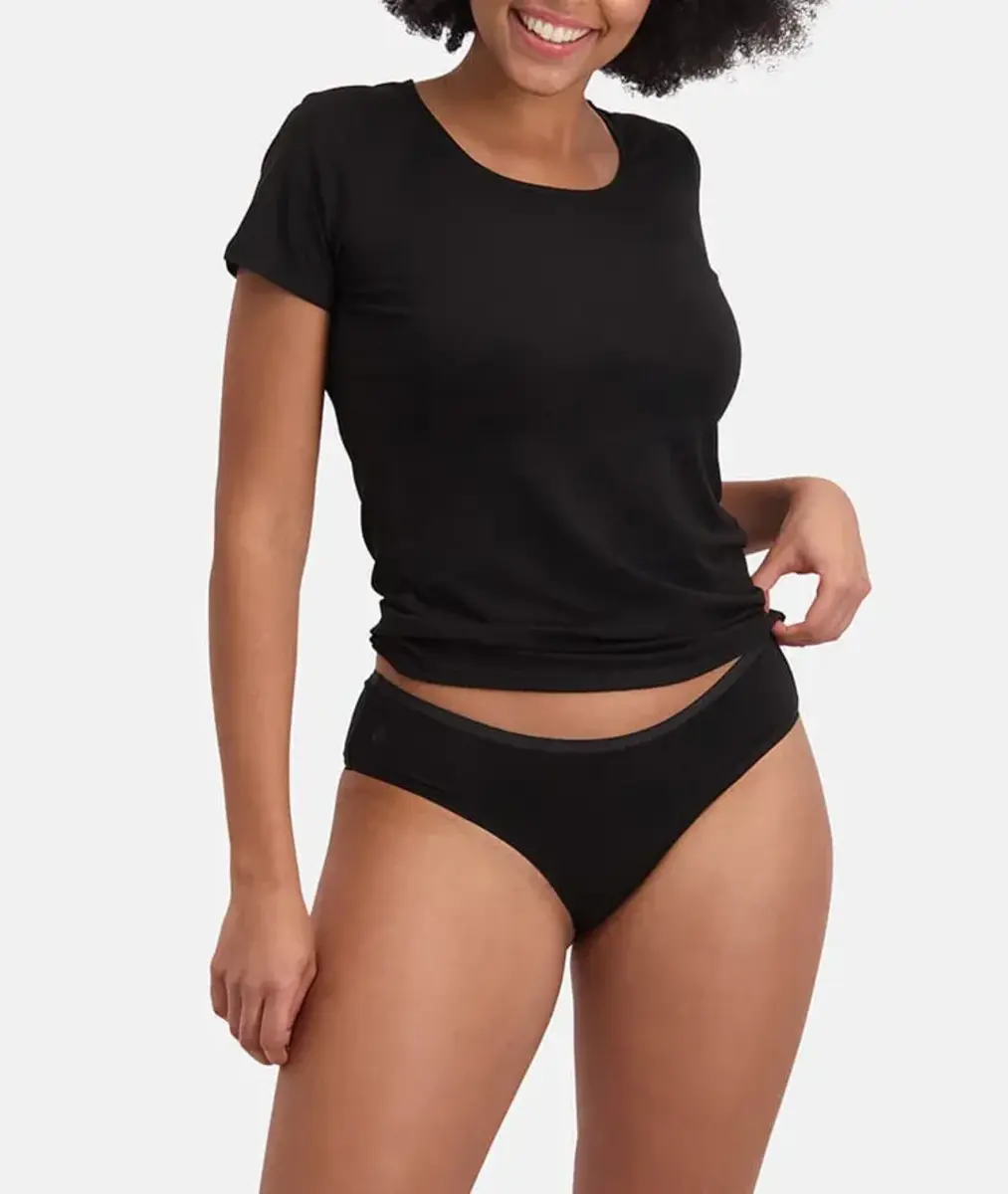 Bamboo Basics 3-pak heup slips dames - Mila - Comfortabel bamboe onderbroeken - ondergoed Bamboo Basics 3-pak heup slips dames - Mila - Comfortabel bamboe onderbroeken - ondergoed