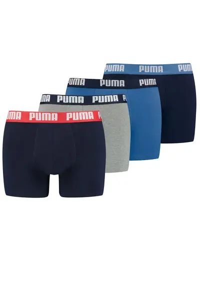 Puma 4-pack Heren Boxershort - Colour Combi Puma 4-pack Heren Boxershort - Colour Combi