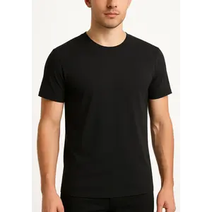 Ten Cate heren Bamboe T-shirt ronde hals - Bamboe heren ondershirt - korte mouw