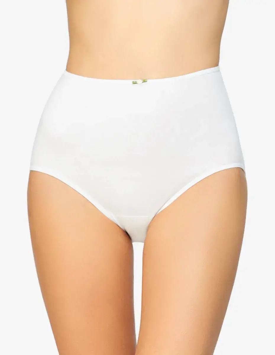 Avet dames maxi slip -katoen- 3167 - Dames taille slip katoen - Hoge onderbroek