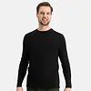 Bamboo Basics 2-pak heren ondershirts lange mouw - Ralph - Heren T-shirts ronde hals
