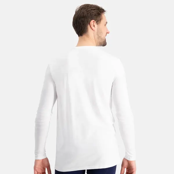 Bamboo Basics 2-pak heren ondershirts lange mouw - Ralph - Heren T-shirts ronde hals Bamboo Basics 2-pak heren ondershirts lange mouw - Ralph - Heren T-shirts ronde hals