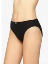 Avet 3367 dames bikini slip - Elastisch katoen dames onderbroek- Mini slip wit en zwart