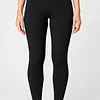 Marianne Thermo winter legging dames Fleece - Warme zwarte legging fleece - Thermo panty