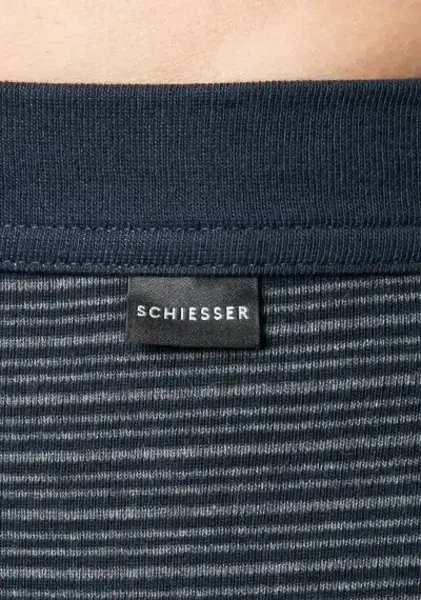 Schiesser heren Onderbroek lang met gulp - Katoen - 100% katoenen pantalon met sluiting donkerblauw Schiesser heren Onderbroek lang met gulp - Katoen - 100% katoenen pantalon met sluiting donkerblauw