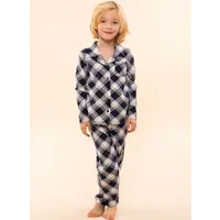 Charlie Choe katoenen jongens pyjama - Ruit Charlie Choe katoenen jongens pyjama - Ruit
