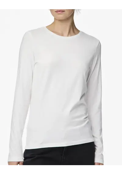 Pieces dames ondershirt lange mouw - Long Tee Pieces dames ondershirt lange mouw - Long Tee