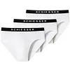 Schiesser ondergoed 3-pack heren Rio slip 95/5 - Biologisch katoenen heren ondergoed met elastische band