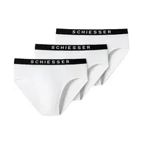 Schiesser ondergoed 3-pack heren Rio slip 95/5 - Biologisch katoen Schiesser ondergoed 3-pack heren Rio slip 95/5 - Biologisch katoen