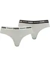 Puma 2-Pack dames brazilian slips - katoen/modal