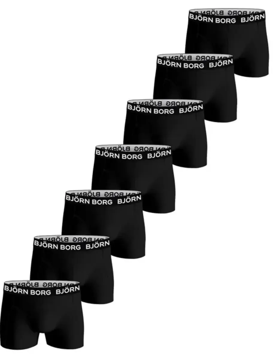 Bjorn Borg 7-Pack jongens boxershorts - Classic - Katoenen jongens onderbroeken