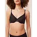 TRIUMPH Bh Signature Sheer WHP EX - Beugel bh voorgevormd - Kanten T-shir bh - Zwart