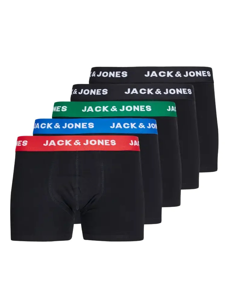 Jack & Jones 5-pack jongens boxershorts - Electric Blue