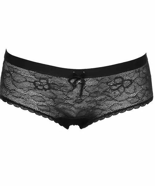 J&C dames microfiber hipster met kant J&C dames microfiber hipster met kant