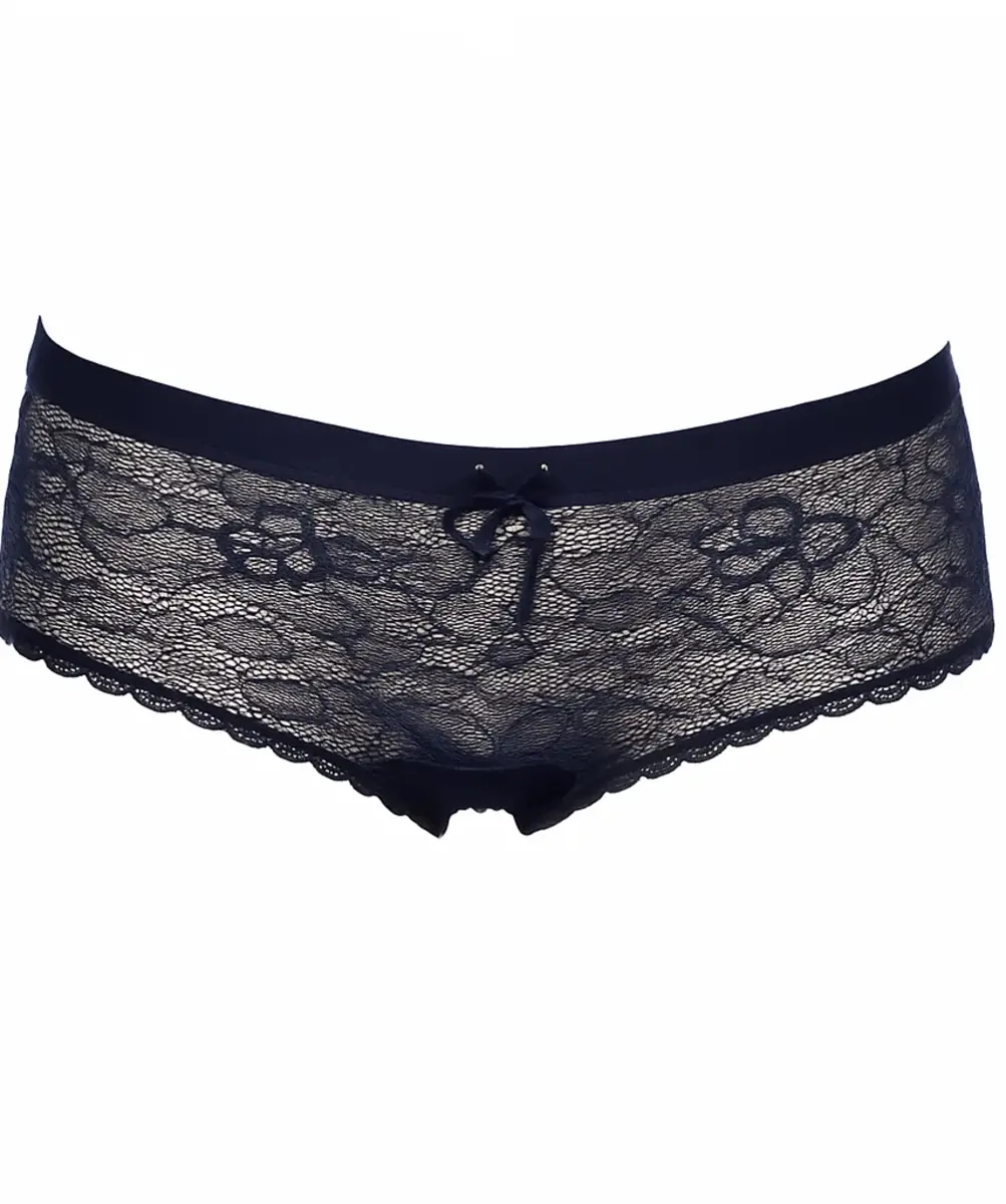 J&C dames microfiber hipster met kant