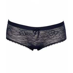 J&C dames microfiber hipster met kant J&C dames microfiber hipster met kant