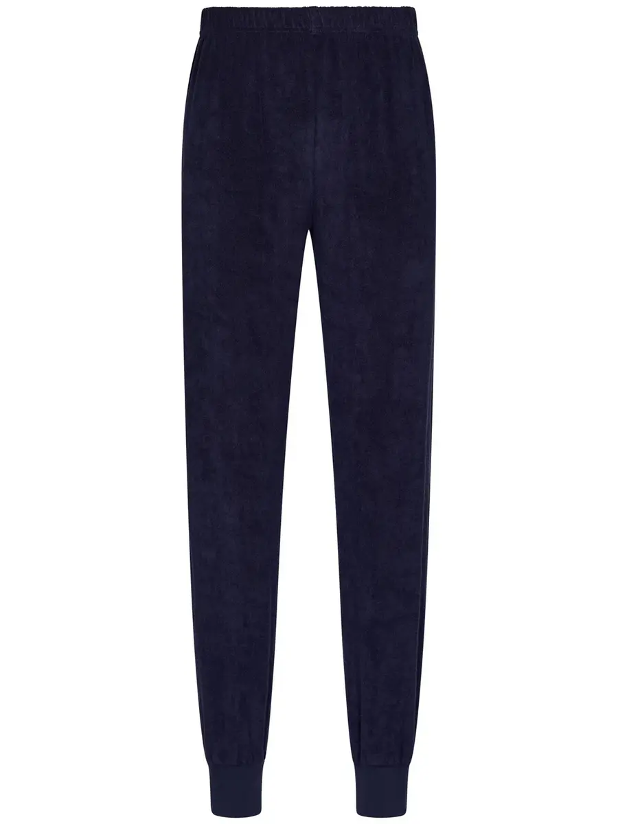 Pastunette Heren badstof pyjama met lange mouwen - Navy Nights Pastunette Heren badstof pyjama met lange mouwen - Navy Nights