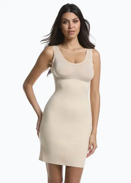 Magic sterk corrigerende onderjurk - Tone your body dress - Naadloze shapewear onderjurk Magic sterk corrigerende onderjurk - Tone your body dress - Naadloze shapewear onderjurk
